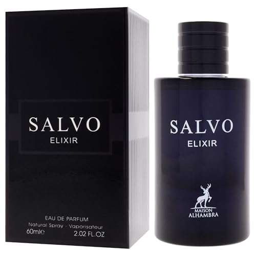 Salvo Elixir by Maison Alhambra for Men   2 02 oz EDP Spray