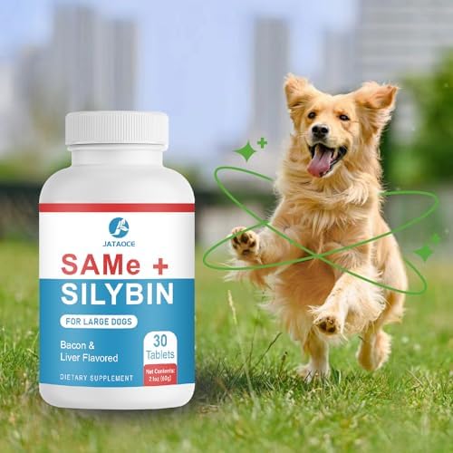 Same and Silybin for Dogs   S Adenosyl L Methionine  Same for Dogs  Liver Supplements for Dogs  Hepatic Supplement for Liver & Brain  Dog Liver Support  Same Silybin   All Dogs  Under 120 lbs 