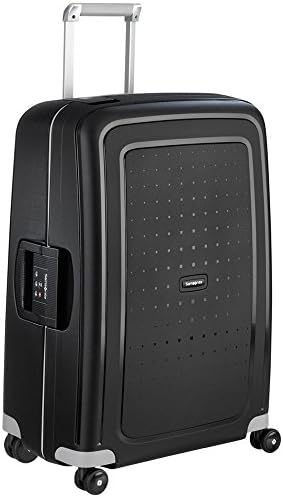 Samsonite 49308 1041 SCure 28 Inch Zipperless Spinner Luggage   Black Bundle w/Deco Gear Luggage Accessory Kit  10 Item 