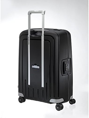 Samsonite 49308 1041 SCure 28 Inch Zipperless Spinner Luggage   Black Bundle w/Deco Gear Luggage Accessory Kit  10 Item 