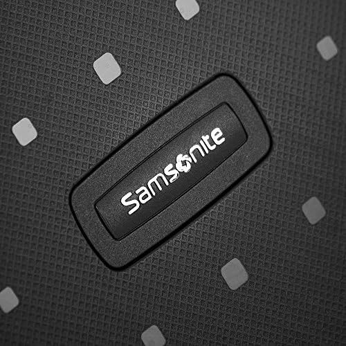 Samsonite 49308 1041 SCure 28 Inch Zipperless Spinner Luggage   Black Bundle w/Deco Gear Luggage Accessory Kit  10 Item 