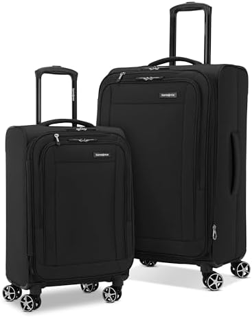 Samsonite Saire LTE Softside Expandable Luggage with Spinners   Olive Green   3PC  CO/MED/LG