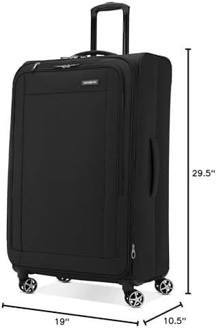 Samsonite Saire LTE Softside Expandable Luggage with Spinners   Olive Green   3PC  CO/MED/LG
