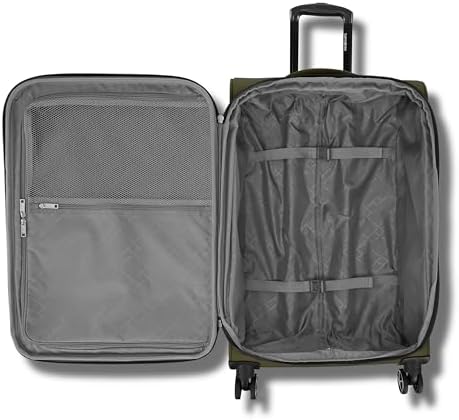 Samsonite Saire LTE Softside Expandable Luggage with Spinners   Olive Green   3PC  CO/MED/LG 