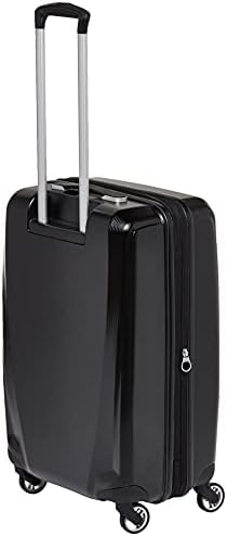 Samsonite Winfield 3 DLX Hardside Expandable Luggage with Spinners  Black  3 Piece Set  20/25/28 