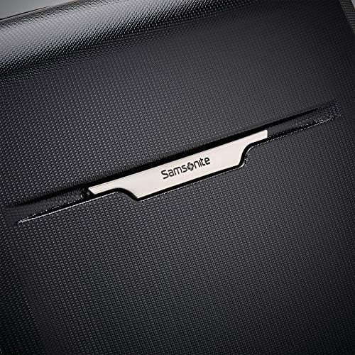 Samsonite Winfield 3 DLX Hardside Expandable Luggage with Spinners  Black  3 Piece Set  20/25/28 