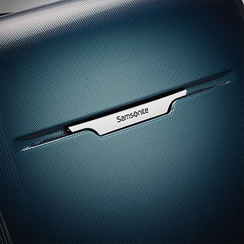 Samsonite Winfield 3 DLX Hardside Expandable Luggage with Spinners  Black  3 Piece Set  20/25/28 