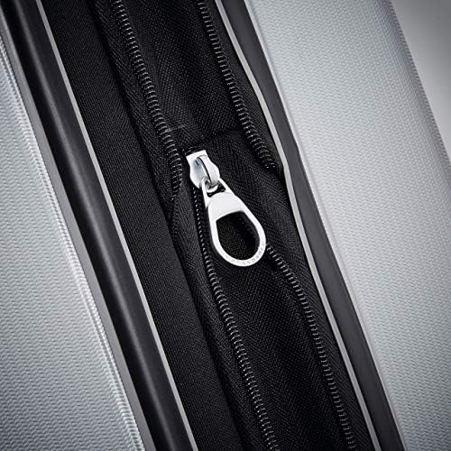 Samsonite Winfield 3 DLX Hardside Expandable Luggage with Spinners  Black  3 Piece Set  20/25/28 