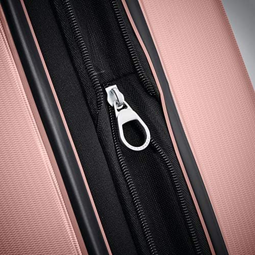 Samsonite Winfield 3 DLX Hardside Expandable Luggage with Spinners  Black  3 Piece Set  20/25/28 