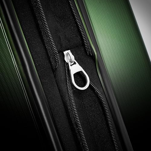 Samsonite Winfield 3 DLX Hardside Expandable Luggage with Spinners  Black  3 Piece Set  20/25/28 