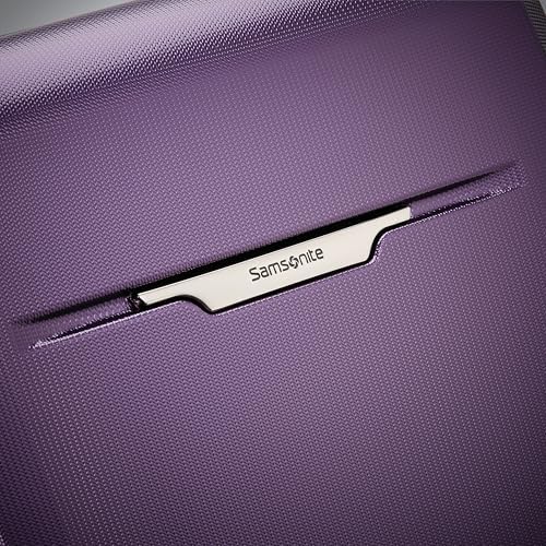 Samsonite Winfield 3 DLX Hardside Expandable Luggage with Spinners  Black  3 Piece Set  20/25/28 