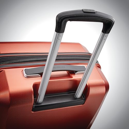 Samsonite Winfield 3 DLX Hardside Expandable Luggage with Spinners  Black  3 Piece Set  20/25/28 