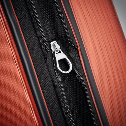 Samsonite Winfield 3 DLX Hardside Expandable Luggage with Spinners  Black  3 Piece Set  20/25/28 