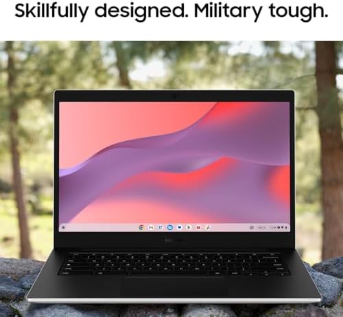 Samsung 14 Galaxy Chromebook Go Laptop PC Computer  Intel Celeron N4500 Processor  4GB RAM  64GB Storage  ChromeOS  XE340XDA KA2US  Student Laptop  Silver