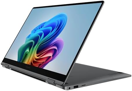 Samsung 16  Galaxy Book5 Pro 360 Copilot  PC  AI Computer  Intel Core 7 Ultra Processor  3K AMOLED  2880x1800  Touchscreen  S Pen 120Hz  Dolby Atmos  Student Laptop  Lightweight  All Day Battery Life