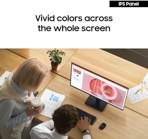 Samsung 24  S30GD  Essential Monitor with IPS Panel and Tilt Only Stand  100Hz Refresh Rate  Ergonomic Design  Advanced Eye Care  Game Mode  LS24D304GANXZA