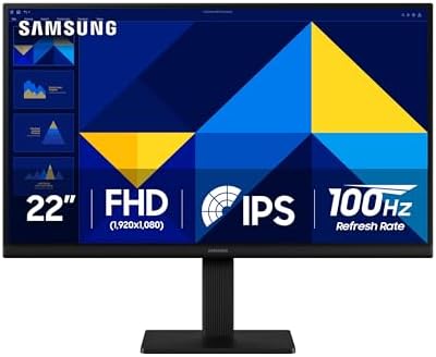 Samsung 24  S30GD  Essential Monitor with IPS Panel and Tilt Only Stand  100Hz Refresh Rate  Ergonomic Design  Advanced Eye Care  Game Mode  LS24D304GANXZA