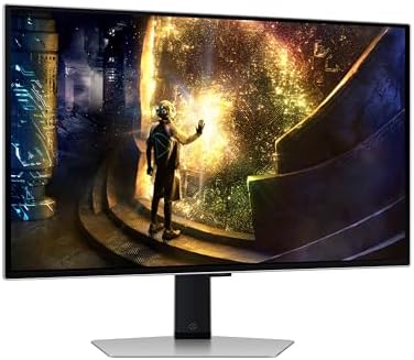 Samsung 27  Odyssey OLED G6  G61SD  QHD & QD OLED 240Hz 0 03ms FreeSync Premium Pro Gaming Monitor with Sleek Metal Design  3 Year Warranty  US  LS27DG610SNXZA