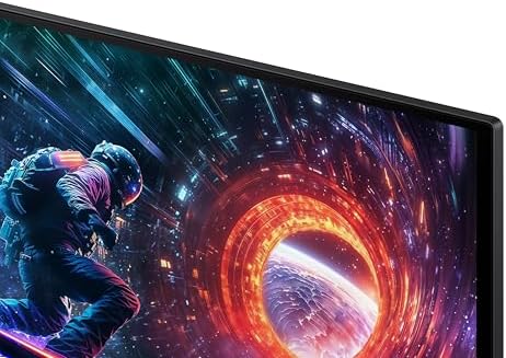 Samsung 27  Odyssey OLED G6  G60SD  Series Gaming Monitor with QHD & QD OLED  360Hz 0 03ms  AMD FreeSync Premium Pro  Anti Glare  Sleek Design  Cooling System  3 Year Warranty  LS27DG602SNXZA