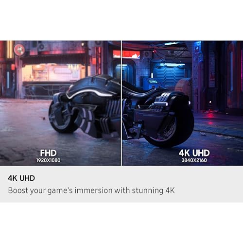 Samsung 27  Odyssey G7 G70F FHD Resolution Gaming Monitor  Fast IPS Dual Mode  4K 180Hz Refresh Rate  NVIDIA G Sync Compatible  AMD FreeSync  Premium  Ergonomic Stand  LS27FG706ENXZA