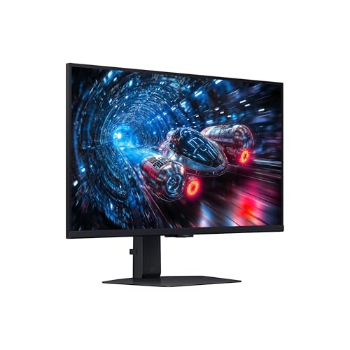 Samsung 27  Odyssey G7 G70F FHD Resolution Gaming Monitor  Fast IPS Dual Mode  4K 180Hz Refresh Rate  NVIDIA G Sync Compatible  AMD FreeSync  Premium  Ergonomic Stand  LS27FG706ENXZA