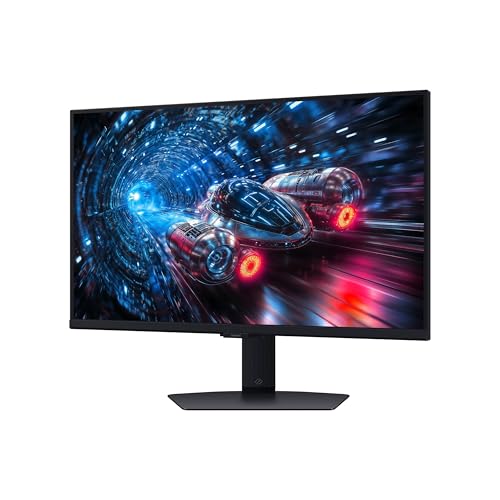 Samsung 27  Odyssey G7 G70F FHD Resolution Gaming Monitor  Fast IPS Dual Mode  4K 180Hz Refresh Rate  NVIDIA G Sync Compatible  AMD FreeSync  Premium  Ergonomic Stand  LS27FG706ENXZA