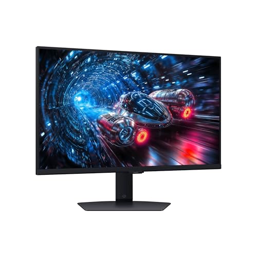 Samsung 27  Odyssey G7 G70F FHD Resolution Gaming Monitor  Fast IPS Dual Mode  4K 180Hz Refresh Rate  NVIDIA G Sync Compatible  AMD FreeSync  Premium  Ergonomic Stand  LS27FG706ENXZA
