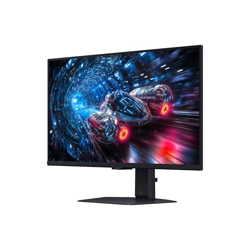 Samsung 27  Odyssey G7 G70F FHD Resolution Gaming Monitor  Fast IPS Dual Mode  4K 180Hz Refresh Rate  NVIDIA G Sync Compatible  AMD FreeSync  Premium  Ergonomic Stand  LS27FG706ENXZA