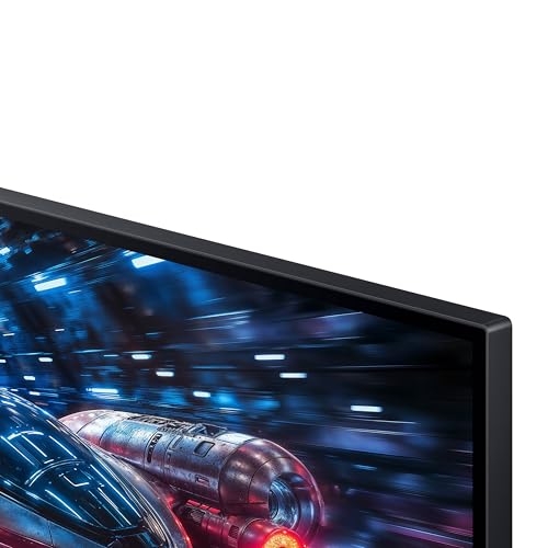 Samsung 27  Odyssey G7 G70F FHD Resolution Gaming Monitor  Fast IPS Dual Mode  4K 180Hz Refresh Rate  NVIDIA G Sync Compatible  AMD FreeSync  Premium  Ergonomic Stand  LS27FG706ENXZA