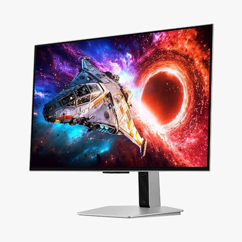 Samsung 32 Odyssey OLED G8  G80SH  Gaming Monitor   QD OLED  4K Resolution  240Hz  USB C 96W  DP 2 1  0 03ms  Glare Free  HAS/Tilt/Swivel/Pivot  OLED Safeguard   3 Year Warranty  LS32HG802SNXZA