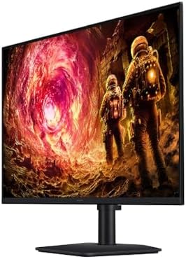 Samsung 32  Odyssey G5 G50F QHD Resolution Gaming Monitor  180Hz Refresh Rate  Fast IPS Panel  HDR10  NVIDIA G Sync Compatible  1ms Response Time  GtG   AMD FreeSync   Adjustable Stand  LS32FG502ENXZA