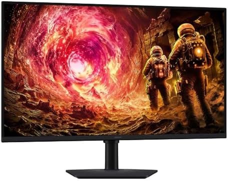 Samsung 32  Odyssey G5 G50F QHD Resolution Gaming Monitor  180Hz Refresh Rate  Fast IPS Panel  HDR10  NVIDIA G Sync Compatible  1ms Response Time  GtG   AMD FreeSync   Adjustable Stand  LS32FG502ENXZA