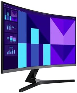 Samsung 32 inch S3  S39GD  FHD 100Hz Curved Monitor  Game Mode  Eye Saver Mode  Multiple Connectivity with HDMI Port  Built in Speakers  LS32D39DGANXZA  2025