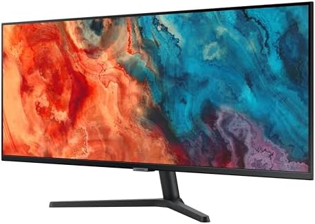 Samsung 34 ViewFinity S50GC Series Ultrawide QHD Monitor  100Hz  5ms  HDR10  AMD FreeSync  Ultrawide Screen  Eye Care  Thin Bezels  PIP  PBP  LS34C50DGANXZA  2023  Black