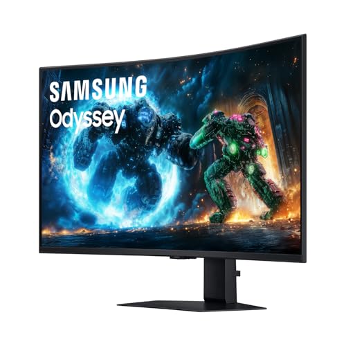 Samsung 37  Odyssey G7  G75F  4K UHD Resolution  165Hz  Curved Gaming Monitor  1ms Response Time  GtG   VESA DisplayHDR  600  AMD FreeSync  Premium Pro  LS37FG75DENXZA  2025