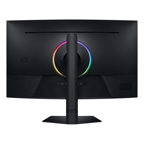 Samsung 37  Odyssey G7  G75F  4K UHD Resolution  165Hz  Curved Gaming Monitor  1ms Response Time  GtG   VESA DisplayHDR  600  AMD FreeSync  Premium Pro  LS37FG75DENXZA  2025