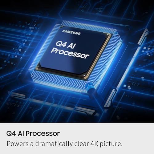 Samsung 43 Inch Class QLED Q7F Series Samsung Vision AI Smart TV  2025 Model  43Q7F  Quantum HDR  Object Tracking Sound Lite  Q4 AI Gen1 Processor  4K upscaling  Gaming Hub  Alexa Built in