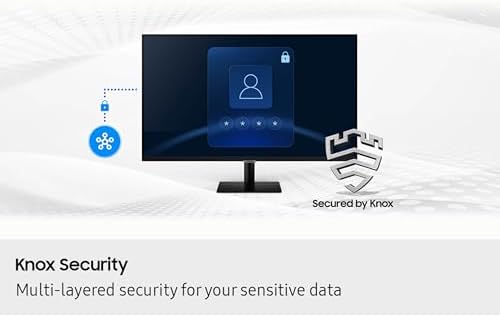 Samsung 43  Smart Monitor M7  M70F  4K UHD Display  Samsung Vision AI  Smart TV Apps  Gaming Hub  USB C  HDMI and USB A  Black  LS43FM702UNXZA  2025