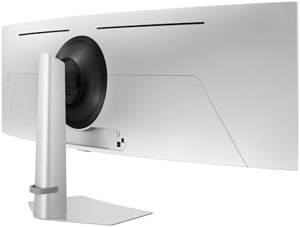 Samsung 49 Odyssey OLED G9  G91SD  Dual QHD QD OLED G Sync Compatible Curved Gaming Monitor  144Hz  0 03ms  AMD FreeSync Premium Pro  Ergonomic Stand  3 Year Warranty  LS49DG910SNXZA  2024