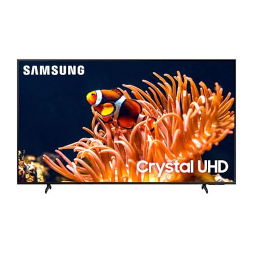 Samsung 50 Inch Class 4K Crystal UHD DU8000 Series HDR Smart TV w/Object Tracking Sound Lite  Motion Xcelerator  Ultra Slim Design  Gaming Hub  Alexa Built in  UN50DU8000  2024 Model 