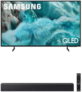 Samsung 55 Inch Class QLED Q7F Series Samsung Vision AI Smart TV  2025 Model  55Q7F  Quantum HDR  Object Tracking Sound Lite  Q4 AI Gen1 Processor  4K upscaling  Gaming Hub  Alexa Built in