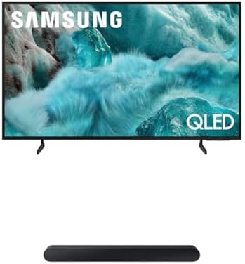 Samsung 55 Inch Class QLED Q7F Series Samsung Vision AI Smart TV  2025 Model  55Q7F  Quantum HDR  Object Tracking Sound Lite  Q4 AI Gen1 Processor  4K upscaling  Gaming Hub  Alexa Built in