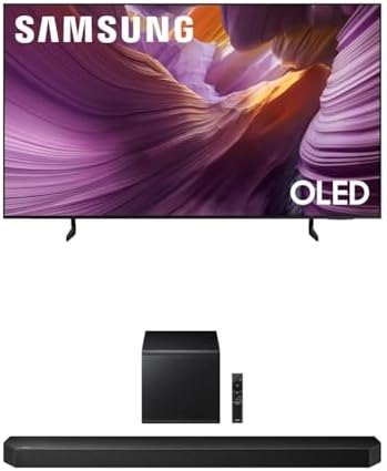 Samsung 55 Inch Class OLED 4K S85F Series  Vision AI Smart TV  2025 Model  55S85F  Object Tracking Sound Lite w/Dolby Atmos  NQ4 AI Gen2 Processor  Contour Design  Color Booster Pro  Alexa Built in