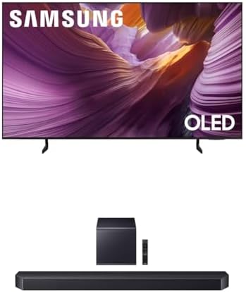 Samsung 55 Inch Class OLED 4K S85F Series  Vision AI Smart TV  2025 Model  55S85F  Object Tracking Sound Lite w/Dolby Atmos  NQ4 AI Gen2 Processor  Contour Design  Color Booster Pro  Alexa Built in