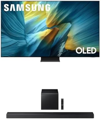 Samsung 65 Inch Class OLED S95F 4K Glare Free Smart TV  2025 Model  NQ4 AI Gen3 Processor  HDR Pro  Motion Xcelerator 164Hz  Dolby Atmos  Samsung Vision AI  Alexa Built in