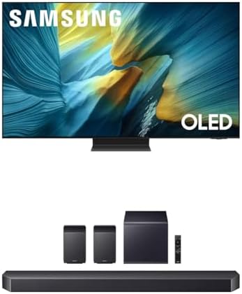 Samsung 65 Inch Class OLED S95F 4K Glare Free Smart TV  2025 Model  NQ4 AI Gen3 Processor  HDR Pro  Motion Xcelerator 164Hz  Dolby Atmos  Samsung Vision AI  Alexa Built in