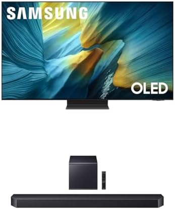 Samsung 65 Inch Class OLED S95F 4K Glare Free Smart TV  2025 Model  NQ4 AI Gen3 Processor  HDR Pro  Motion Xcelerator 164Hz  Dolby Atmos  Samsung Vision AI  Alexa Built in