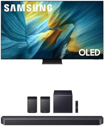 Samsung 65 Inch Class OLED S95F 4K Glare Free Smart TV  2025 Model  NQ4 AI Gen3 Processor  HDR Pro  Motion Xcelerator 164Hz  Dolby Atmos  Samsung Vision AI  Alexa Built in