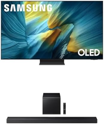 Samsung 65 Inch Class OLED S95F 4K Glare Free Smart TV  2025 Model  NQ4 AI Gen3 Processor  HDR Pro  Motion Xcelerator 164Hz  Dolby Atmos  Samsung Vision AI  Alexa Built in