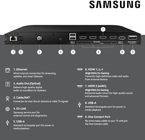 Samsung 65 Inch Class OLED S95F 4K Glare Free Smart TV  2025 Model  NQ4 AI Gen3 Processor  HDR Pro  Motion Xcelerator 164Hz  Dolby Atmos  Samsung Vision AI  Alexa Built in